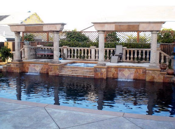 pool with extra features